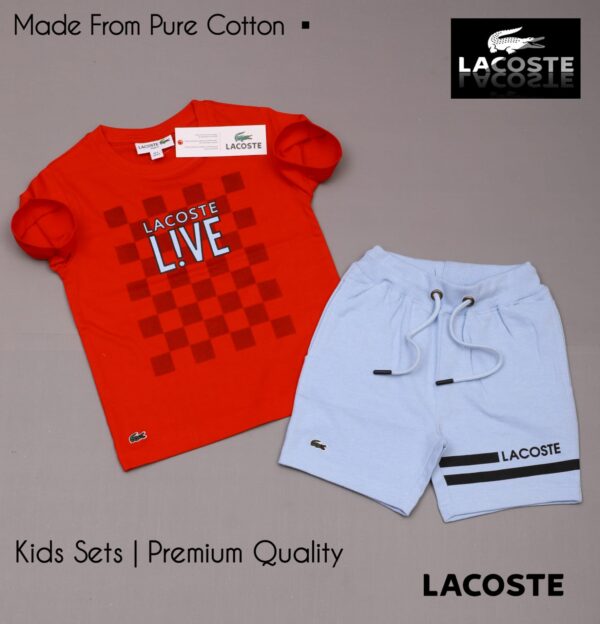 LACOSTE PREMIUM BOYS & GIRLS CORD SET