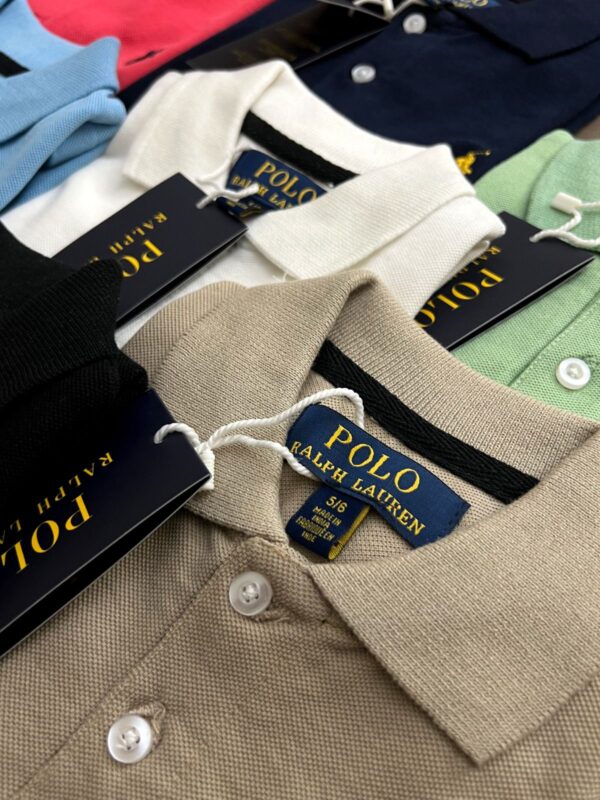 RALPH COLLAR T-SHIRT FOR BOYS AND GIRLS