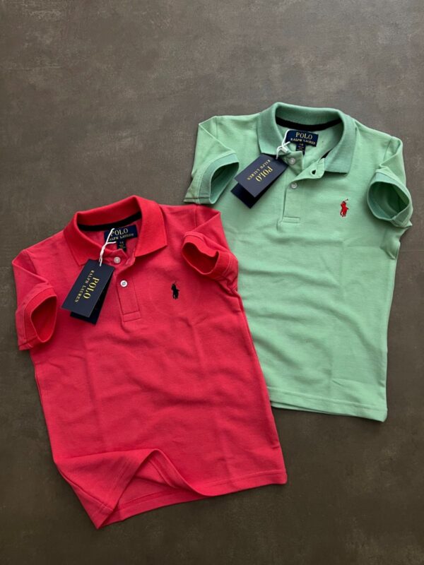 RALPH COLLAR T-SHIRT FOR BOYS AND GIRLS