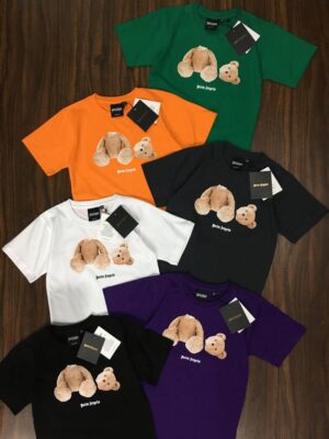PALM ANGELS SUPERIOR T-SHIRTS FOR KIDS