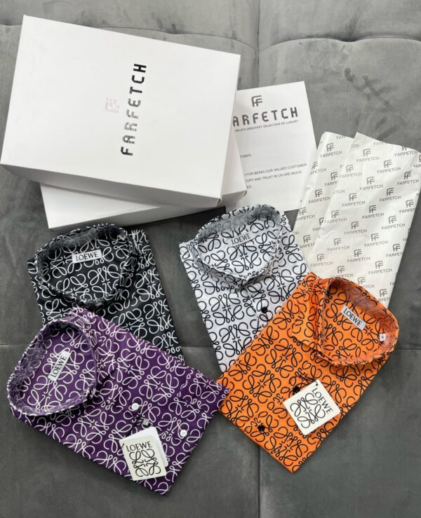 LOEWE PATTERN PRINT IMPORTED T-SHIRTS