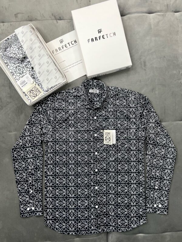 LOEWE PATTERN PRINT IMPORTED T-SHIRTS