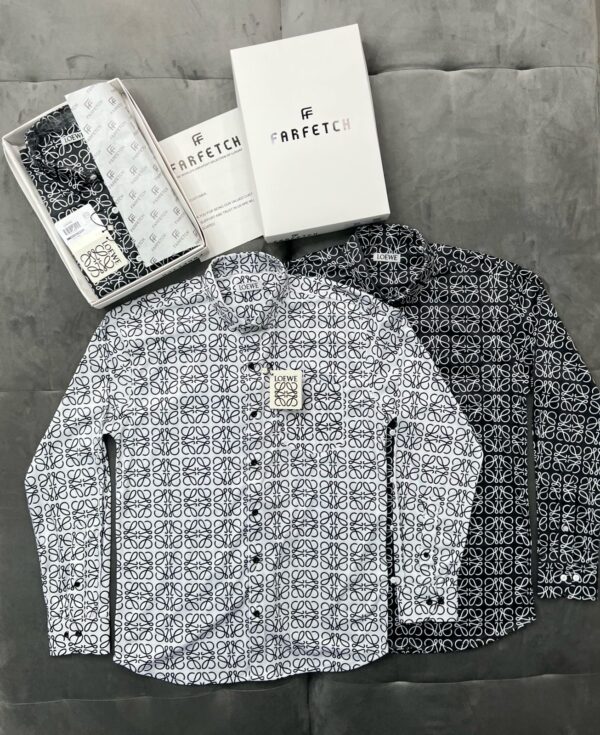 LOEWE PATTERN PRINT IMPORTED T-SHIRTS