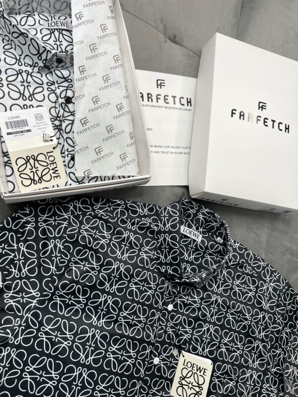 LOEWE PATTERN PRINT IMPORTED T-SHIRTS