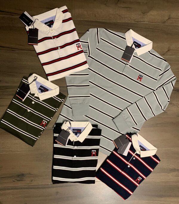 TOMMY IMPORTED RUGBY POLO T-SHIRTS