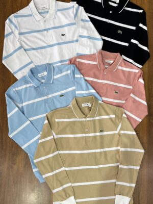 LACOSTE PREMIUM POLO T-SHIRTS