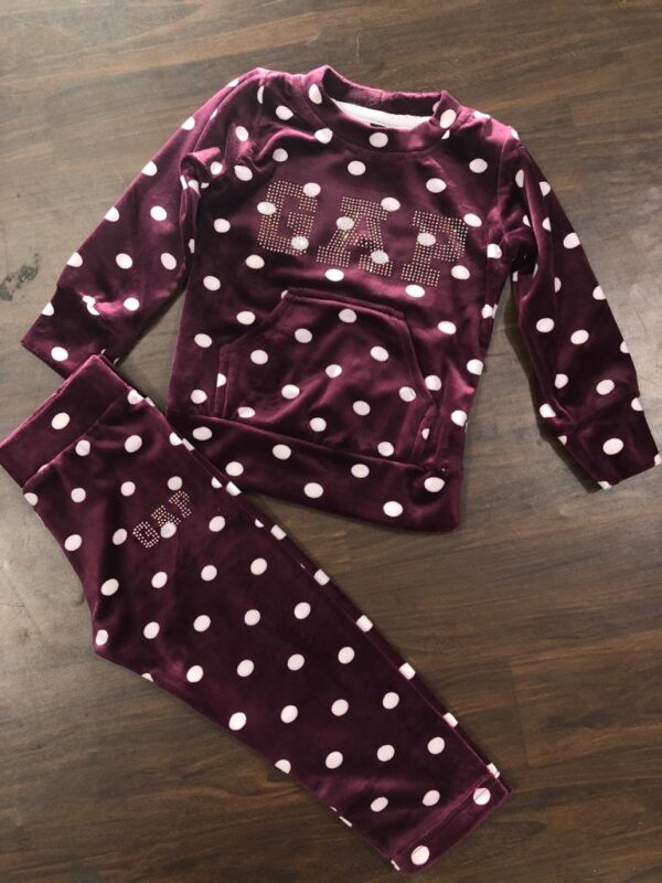 PREMIUM VELVET TRACKSUIT FOR GIRLS