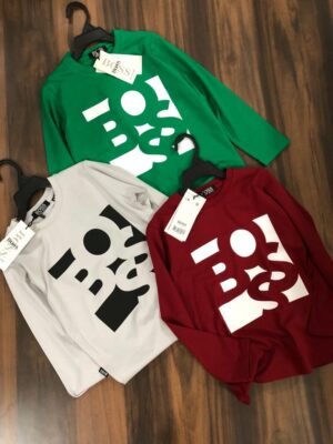 COTTON LYCRA FULL SLEEVES TSHIRTS FOR KIDS ( BOYS AND GIRLS )
