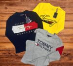 TOMMY ORIGINAL COTTON LYCRA FULL SLEEVES TSHIRTS FOR KIDS
