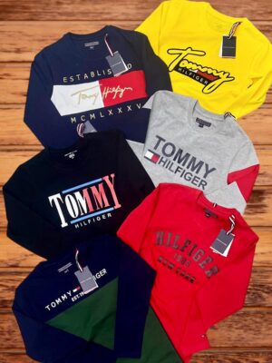 TOMMY ORIGINAL COTTON LYCRA FULL SLEEVES TSHIRTS FOR KIDS