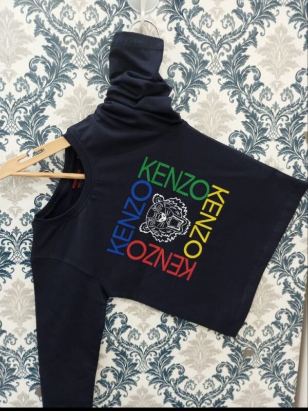 MOSCHINO / RALPH / KENZO PREMIUM NECK SLEEVES LYCRA TEES FOR BOYS AND GIRLS