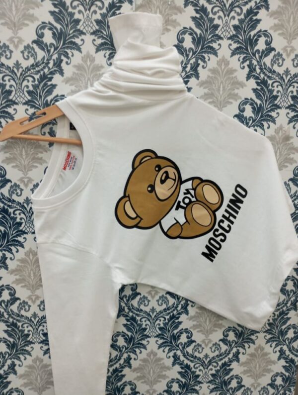 MOSCHINO / RALPH / KENZO PREMIUM NECK SLEEVES LYCRA TEES FOR BOYS AND GIRLS