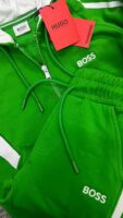 HUGO BOSS EXCLUSIVE ZIPPER WITH HOODIE TRACKSUIT FOR KIDS