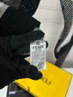 FENDI INTARSIA KNITTING ROUND NECK SWEATER FOR KIDS