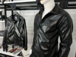 IMPORTED CHROME LEATHER FABRIC