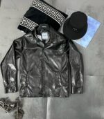 IMPORTED CHROME LEATHER FABRIC