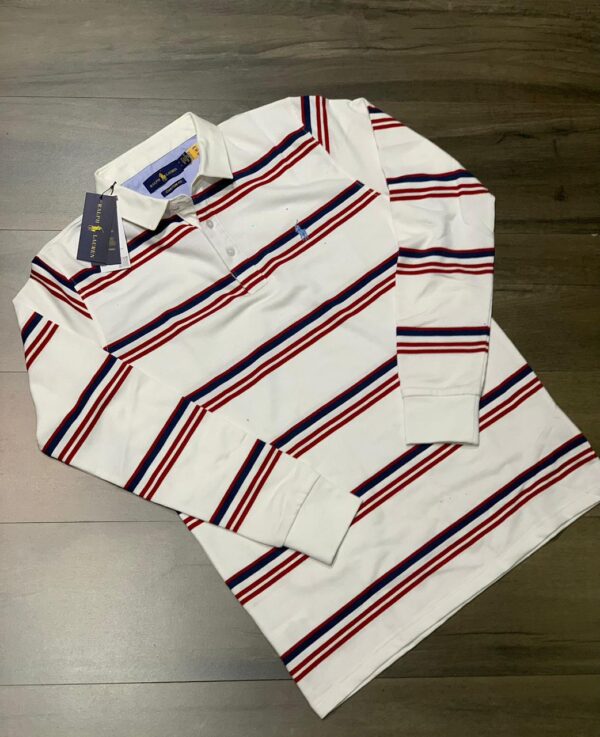 SLEEVES COTTON LYCRA RUGBY POLOS