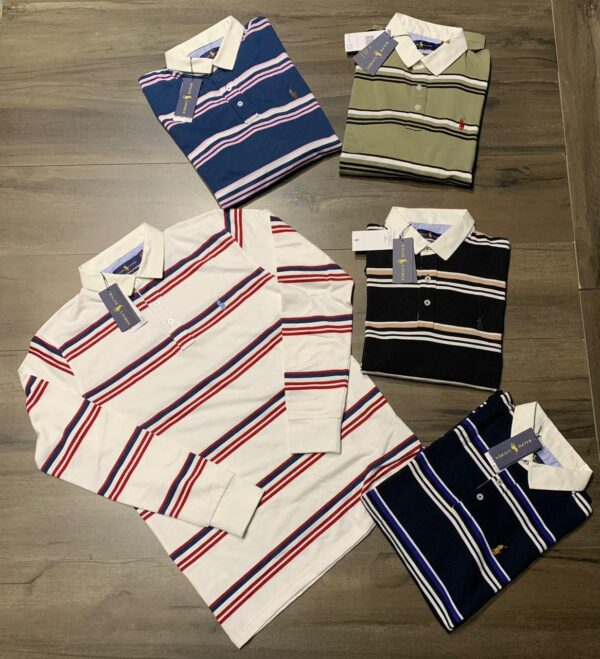 SLEEVES COTTON LYCRA RUGBY POLOS