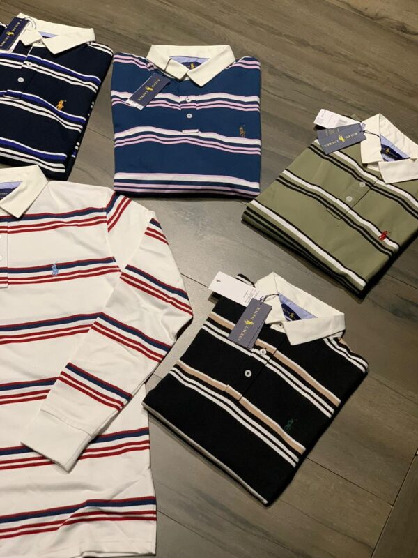 SLEEVES COTTON LYCRA RUGBY POLOS
