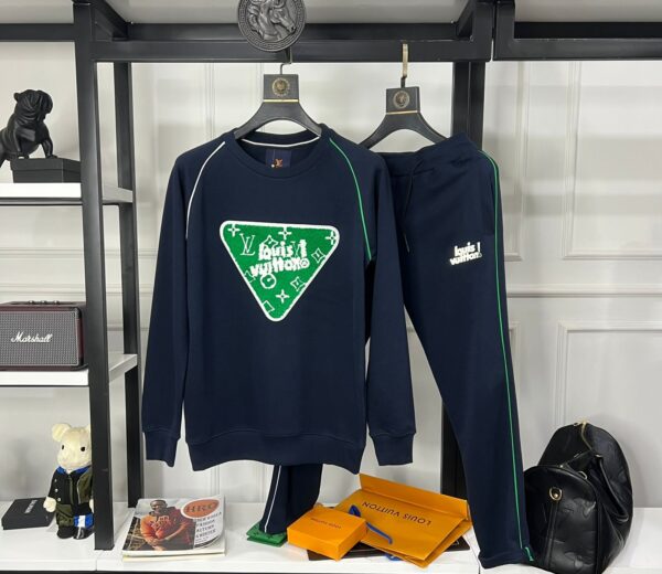 RLoopback LYCRA ROUND NECK TRACKSET