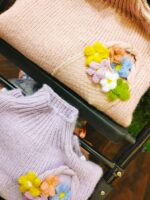 HIGH NECK PULLOVER FOR GIRLS