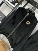 SUPERIOR COORD KNIT VELVET F.ZIPPER COORD SET