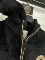 SUPERIOR COORD KNIT VELVET F.ZIPPER COORD SET