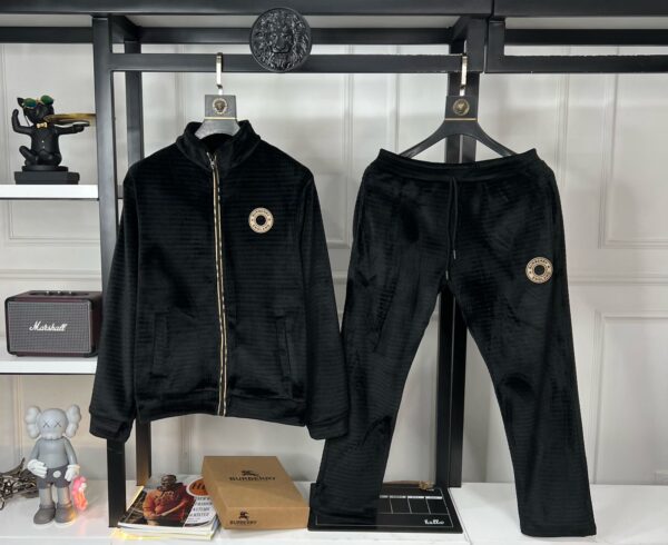 SUPERIOR COORD KNIT VELVET F.ZIPPER COORD SET