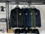 SUPERIOR COORD KNIT VELVET F.ZIPPER COORD SET