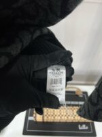 KNITTING CC MONOGRAM PATTERN ROUND NECK