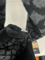 KNITTING CC MONOGRAM PATTERN ROUND NECK