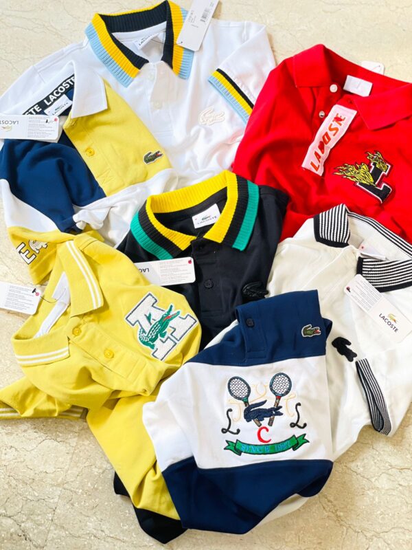 LACOSTE EXCLUSIVE POLOS FOR KIDS