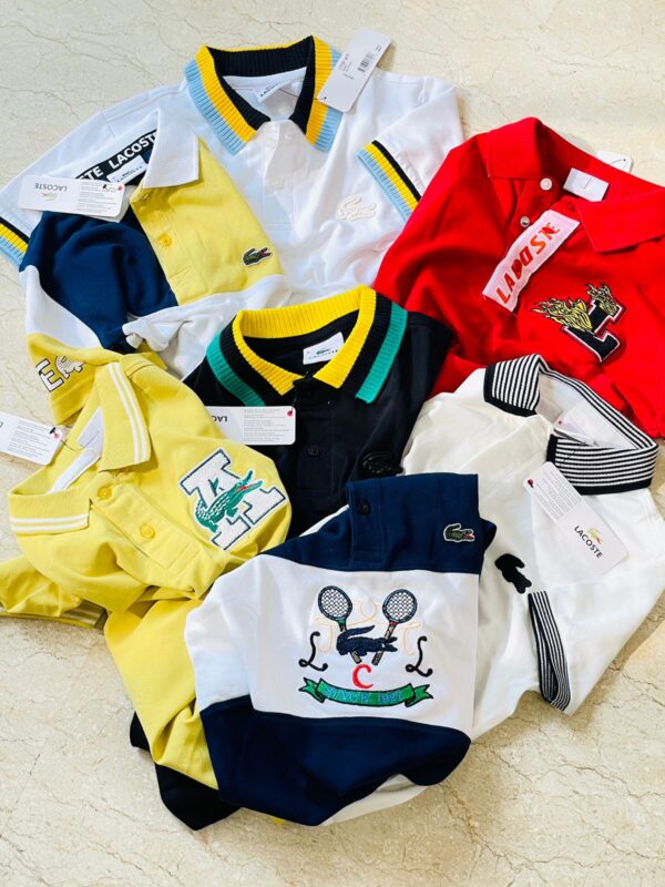 LACOSTE EXCLUSIVE POLOS FOR KIDS