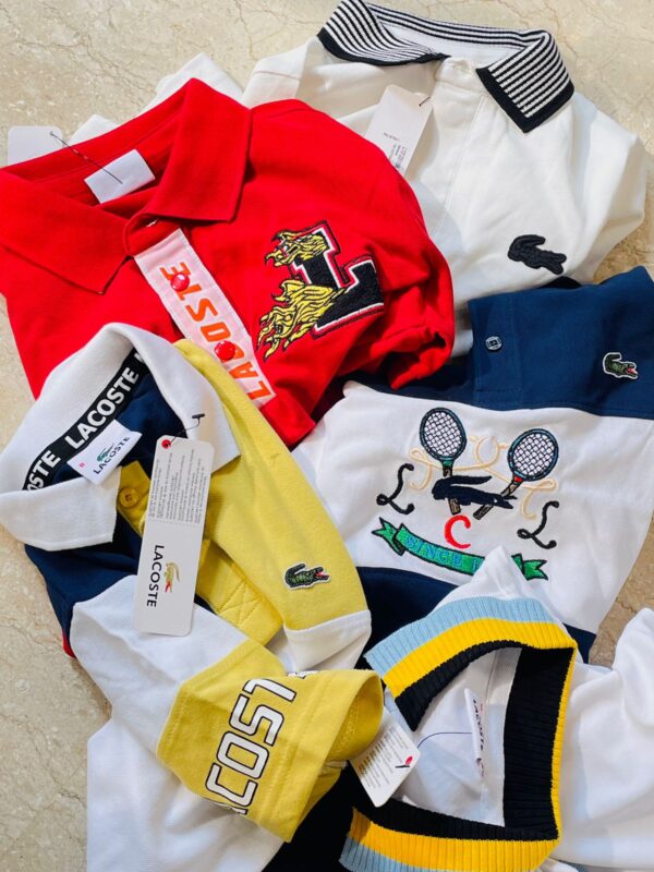 LACOSTE EXCLUSIVE POLOS FOR KIDS