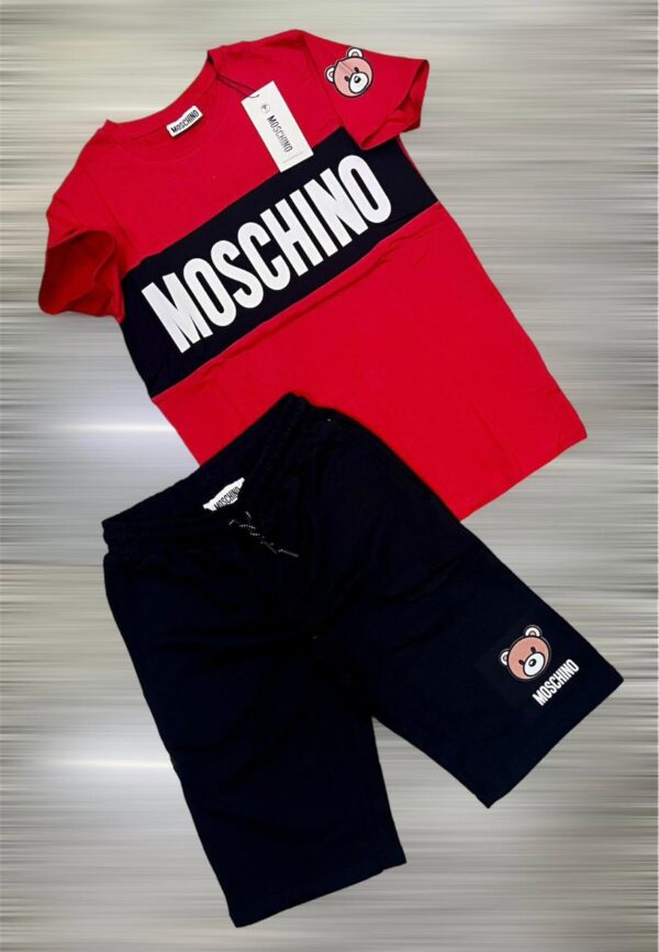 MOSCHINO T-SHIRT WITH SHORTS SET