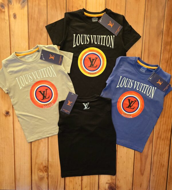 LOUIS VUITTON ROUND NECK T-SHIRT