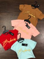 BALMAIN  ROUND NECK SHORTS SLEEVES TSHIRT