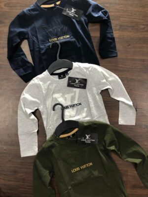 LOUIS VUITTON  ROUND NECK TSHIRT