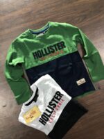 HOLLISTER  ROUND NECK LONG SLEEVES TSHIRT