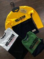 HOLLISTER  ROUND NECK LONG SLEEVES TSHIRT