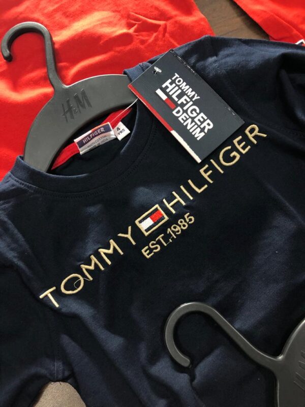 TOMMY ROUND NECK LONG SLEEVES TSHIRT