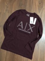 ARMANI ROUND NECK LONG SLEEVES TSHIRT