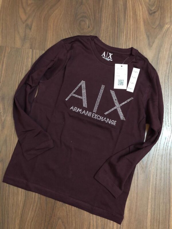 ARMANI ROUND NECK LONG SLEEVES TSHIRT
