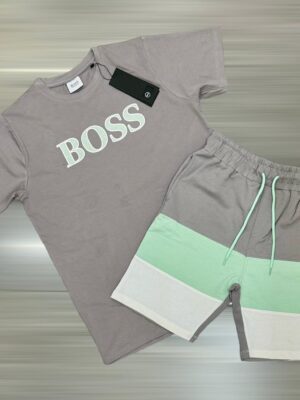 HUGO BOSS T-SHIRT WITH SHORTS SET