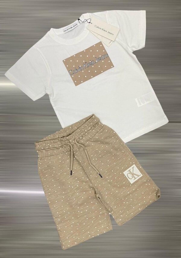 CALVIN  T-SHIRT WITH SHORTS SET