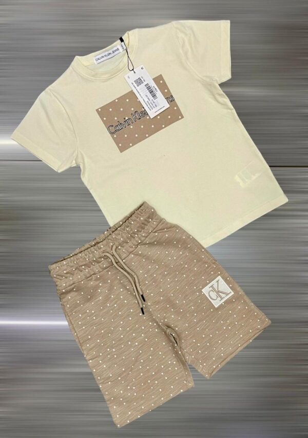 CALVIN  T-SHIRT WITH SHORTS SET