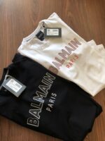 BALMAIN COTTON LYCRA TSHIRT
