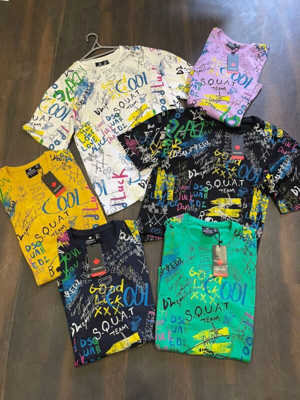 DSQUARED COTTON LYCRA TSHIRT