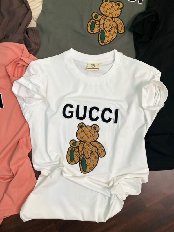 GUCCI COTTON LYCRA ROUND NECK TSHIRT