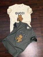 GUCCI COTTON LYCRA ROUND NECK TSHIRT